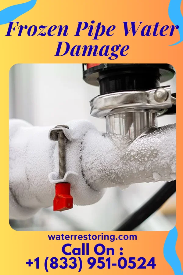 Frozen Pipe Water Damage in Brooklyn, WI
